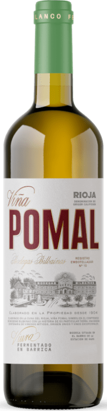 8,95 € | Weißwein Bodegas Bilbaínas Viña Pomal D.O.Ca. Rioja La Rioja Spanien Viura, Malvasía 75 cl