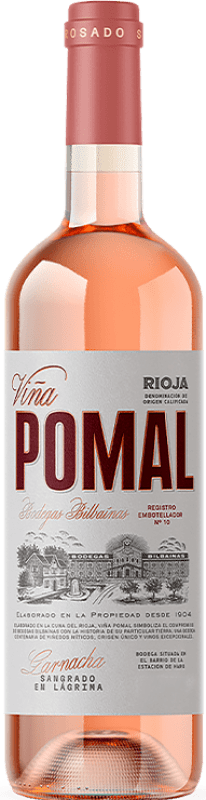 10,95 € | Roséwein Bodegas Bilbaínas Viña Pomal D.O.Ca. Rioja La Rioja Spanien Grenache, Viura 75 cl