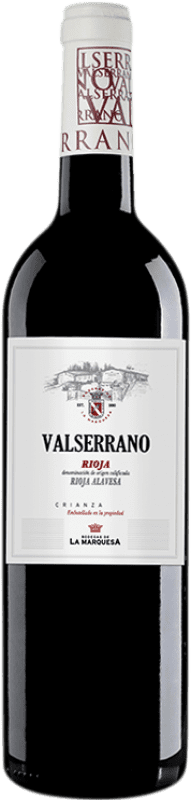 8,95 € | Красное вино La Marquesa Valserrano старения D.O.Ca. Rioja Ла-Риоха Испания Tempranillo, Mazuelo 75 cl