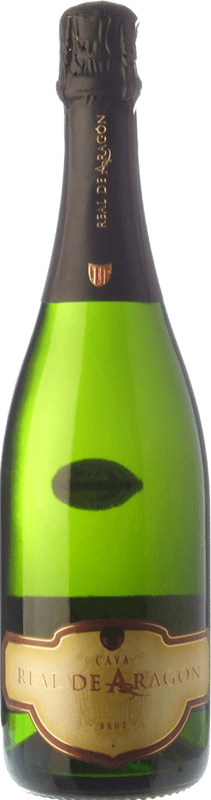 7,95 € | Белое игристое Langa Real de Aragón брют Молодой D.O. Cava Каталония Испания Macabeo, Chardonnay 75 cl