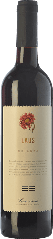 6,95 € | Красное вино Laus Laus старения D.O. Somontano Арагон Испания Merlot, Cabernet Sauvignon 75 cl