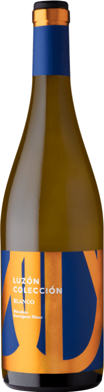 6,95 € Free Shipping | White wine Luzón Crianza D.O. Jumilla Castilla la Mancha Spain Macabeo, Airén Bottle 75 cl