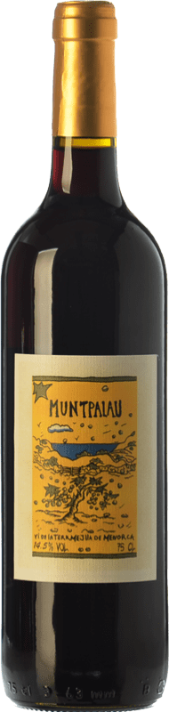 10,95 € | Red wine Bodegas Menorquinas Ferrer de Muntpalau Vermell Aged I.G.P. Vi de la Terra de Illa de Menorca Balearic Islands Spain Merlot, Cabernet Sauvignon Bottle 75 cl