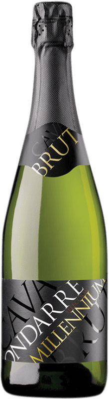 6,95 € | Белое игристое вино Ondarre Millennium брют Молодой D.O. Cava Каталония Испания Viura 75 cl