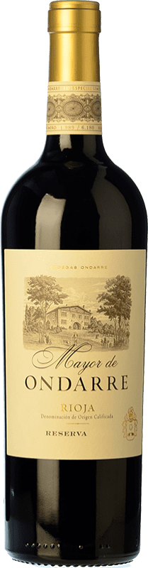 29,95 € | Red wine Ondarre Mayor de Ondarre Especial Reserve D.O.Ca. Rioja The Rioja Spain Tempranillo, Mazuelo Bottle 75 cl