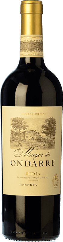 免费送货 | 红酒 Ondarre Mayor Especial 预订 D.O.Ca. Rioja 拉里奥哈 西班牙 Tempranillo, Mazuelo 75 cl