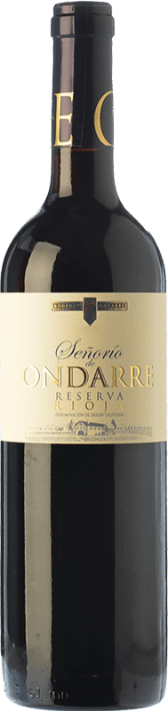 23,95 € Бесплатная доставка | Красное вино Ondarre Señorío Резерв D.O.Ca. Rioja