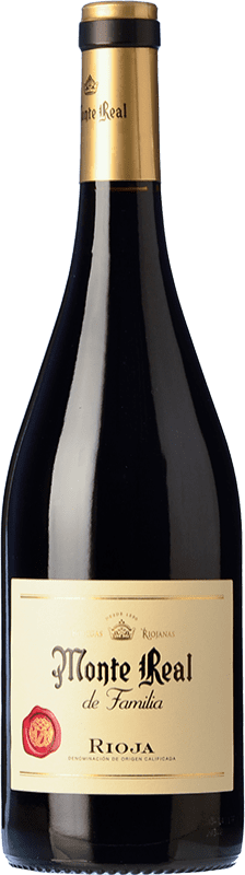 15,95 € Free Shipping | Red wine Bodegas Riojanas Monte Real Familia Reserva D.O.Ca. Rioja The Rioja Spain Tempranillo Bottle 75 cl