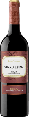 Kostenloser Versand | Rotwein Bodegas Riojanas Viña Albina Selección Reserve D.O.Ca. Rioja La Rioja Spanien Tempranillo, Graciano, Mazuelo 75 cl