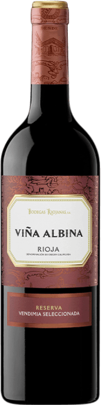 13,95 € | 红酒 Bodegas Riojanas Viña Albina Selección 预订 D.O.Ca. Rioja 拉里奥哈 西班牙 Tempranillo, Graciano, Mazuelo 75 cl