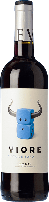6,95 € Free Shipping | Red wine Bodegas Riojanas Viore Joven D.O. Toro Castilla y León Spain Tinta de Toro Bottle 75 cl