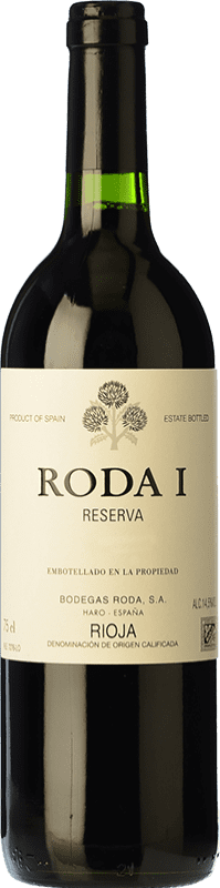 57,95 € | Red wine Bodegas Roda I Reserve D.O.Ca. Rioja The Rioja Spain Tempranillo Bottle 75 cl