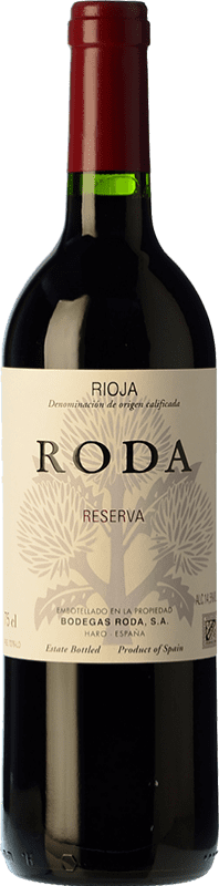 84,95 € Free Shipping | Red wine Bodegas Roda Reserve D.O.Ca. Rioja Magnum Bottle 1,5 L