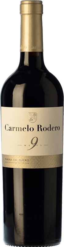 22,95 € 送料無料 | 赤ワイン Carmelo Rodero 9 Meses 若い D.O. Ribera del Duero