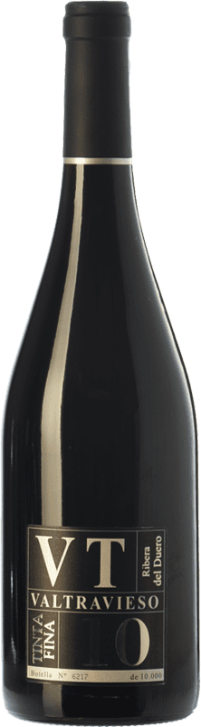 36,95 € Free Shipping | Red wine Valtravieso VT Tinta Fina D.O. Ribera del Duero Castilla y León Spain Tempranillo Bottle 75 cl