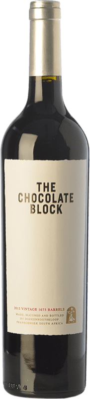 39,95 € Envio grátis | Vinho tinto Boekenhoutskloof The Chocolate Block Crianza I.G. Swartland