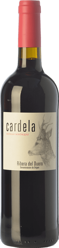 21,95 € Free Shipping | Red wine Bohórquez Cardela Crianza D.O. Ribera del Duero Castilla y León Spain Tempranillo, Merlot, Cabernet Sauvignon Bottle 75 cl