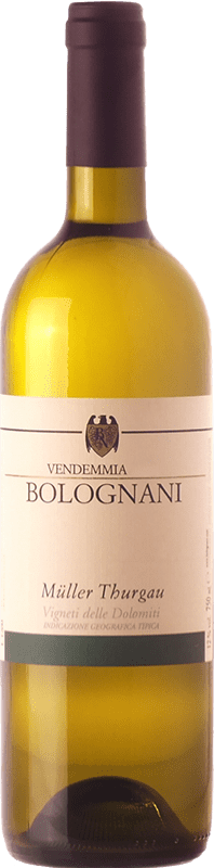 Free Shipping | White wine Bolognani I.G.T. Vigneti delle Dolomiti Trentino Italy Müller-Thurgau 75 cl Free Shipping | White wine Bolognani I.G.T. Vigneti delle Dolomiti Trentino Italy Müller-Thurgau 75 cl