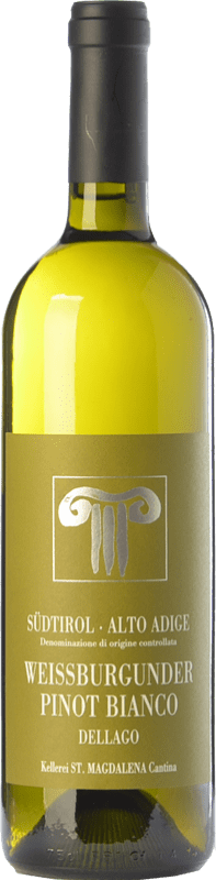 14,95 € Бесплатная доставка | Белое вино Bolzano Pinot Bianco Dellago D.O.C. Alto Adige