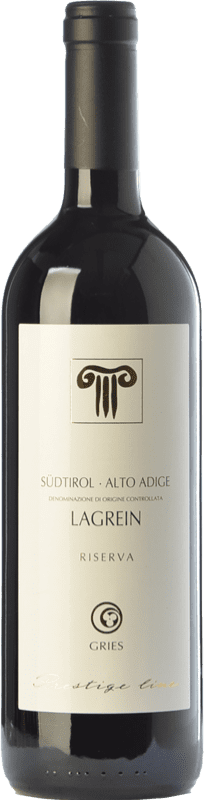 28,95 € Free Shipping | Red wine Bolzano Riserva Prestige Reserva D.O.C. Alto Adige Trentino-Alto Adige Italy Lagrein Bottle 75 cl