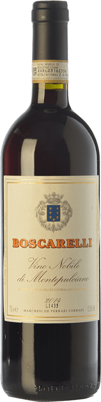 32,95 € | Красное вино Boscarelli D.O.C.G. Vino Nobile di Montepulciano Тоскана Италия Sangiovese, Colorino, Canaiolo, Mammolo 75 cl