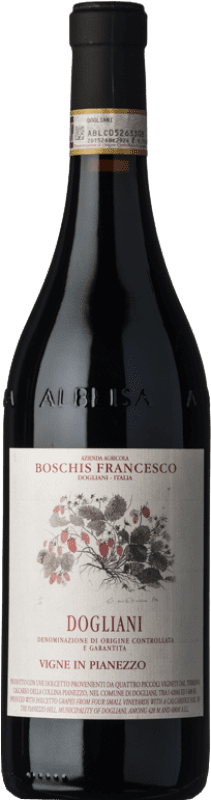 18,95 € Free Shipping | Red wine Boschis Pianezzo D.O.C.G. Dolcetto di Dogliani Superiore Piemonte Italy Dolcetto Bottle 75 cl