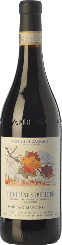 19,95 € 送料無料 | 赤ワイン Boschis Sorì San Martino D.O.C.G. Dolcetto di Dogliani Superiore