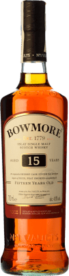 威士忌单一麦芽威士忌 Morrison's Bowmore Darkest 15 岁