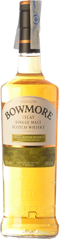 Envío gratis | Whisky Single Malt Morrison's Bowmore Small Batch Reserva Islay Reino Unido 70 cl