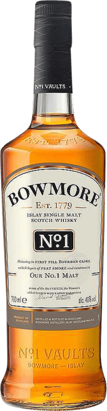 送料無料 | ウイスキーシングルモルト Morrison's Bowmore Small Nº 1 アイラ島 イギリス 70 cl