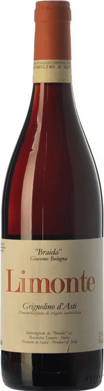 13,95 € | Красное вино Braida di Giacomo Bologna Limonte D.O.C. Grignolino d'Asti Пьемонте Италия Grignolino — Гриньолино 75 cl