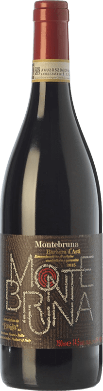 22,95 € | Red wine Braida Montebruna D.O.C. Barbera d'Asti Piemonte Italy Barbera Bottle 75 cl