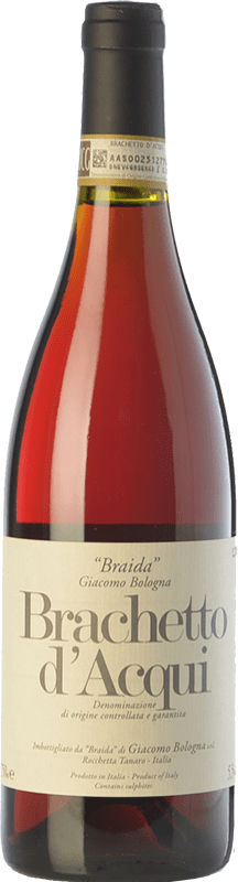 18,95 € | 甜酒 Braida di Giacomo Bologna D.O.C.G. Brachetto d'Acqui 皮埃蒙特 意大利 Brachetto 75 cl