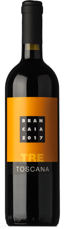 13,95 € | Red wine Brancaia Tre I.G.T. Toscana Tuscany Italy Merlot, Cabernet Sauvignon, Sangiovese Bottle 75 cl