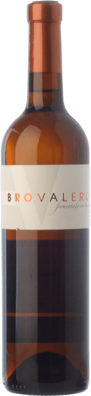 7,95 € Kostenloser Versand | Weißwein Bro Valero Fermentado en Barrica Alterung D.O. La Mancha Ökologisch