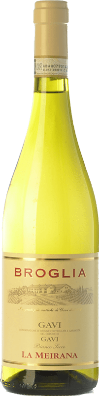 21,95 € | Белое вино Broglia La Meirana D.O.C.G. Cortese di Gavi Пьемонте Италия Cortese — Кортезе 75 cl