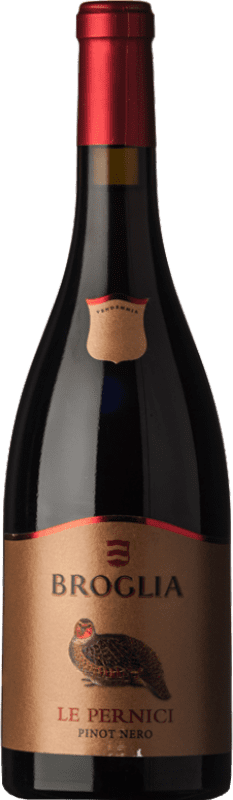 34,95 € Free Shipping | Red wine Broglia Le Pernici D.O.C. Monferrato Piemonte Italy Dolcetto, Barbera Bottle 75 cl