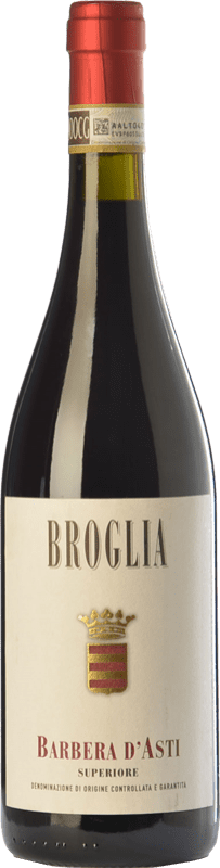 15,95 € Kostenloser Versand | Rotwein Broglia Superior D.O.C. Barbera d'Asti