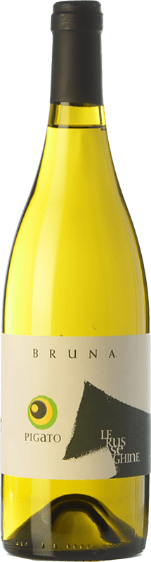 Spedizione Gratuita | Vino bianco Bruna Le Russeghine D.O.C. Riviera Ligure di Ponente Liguria Italia Pigato 75 cl