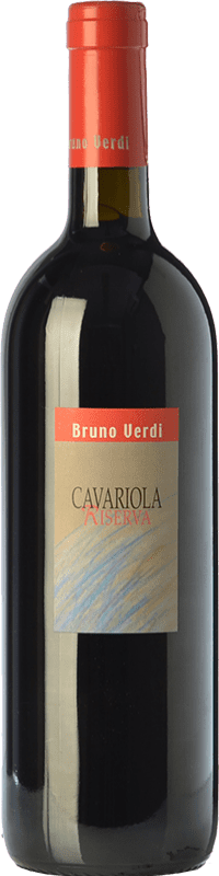 48,95 € Free Shipping | Red wine Bruno Verdi Cavariola Riserva Reserva D.O.C. Oltrepò Pavese Lombardia Italy Barbera, Croatina, Rara, Ughetta Bottle 75 cl