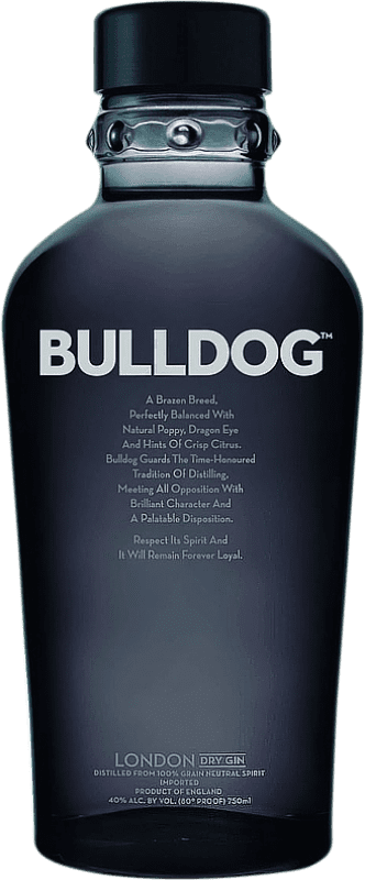 Envio grátis | Gin Bulldog Gin Reino Unido 1 L