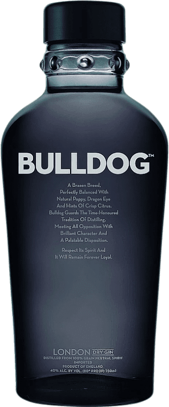 Envio grátis | Gin Bulldog Gin Reino Unido 70 cl