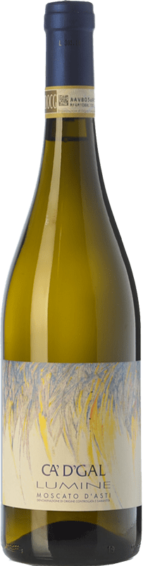 Envoi gratuit | Vin doux Ca' d' Gal Lumine D.O.C.G. Moscato d'Asti Piémont Italie Muscat 75 cl