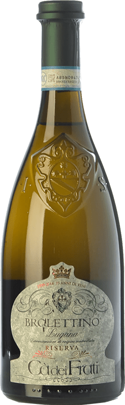 21,95 € | White wine Cà dei Frati Brolettino Riserva Reserva D.O.C. Lugana Lombardia Italy Trebbiano di Lugana Bottle 75 cl