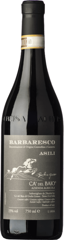 39,95 € | Red wine Cà del Baio Barbaresco Asili Reserva D.O.C. Piedmont Piemonte Italy Nebbiolo Bottle 75 cl