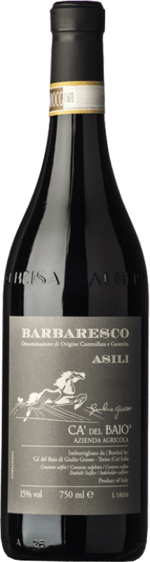 44,95 € Spedizione Gratuita | Vino rosso Cà del Baio Barbaresco Asili Riserva D.O.C. Piedmont