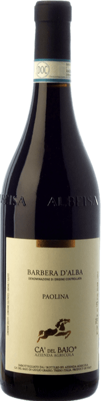 0,95 € 免费送货 | 红酒 Cà del Baio Paolina 岁 D.O.C. Barbera d'Alba