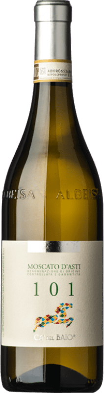 11,95 € | Sweet wine Cà del Baio Particella 101 D.O.C.G. Moscato d'Asti Piemonte Italy Muscat White Bottle 75 cl