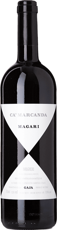 71,95 € Free Shipping | Red wine Ca' Marcanda Magari D.O.C. Bolgheri Tuscany Italy Merlot, Cabernet Sauvignon, Cabernet Franc Bottle 75 cl