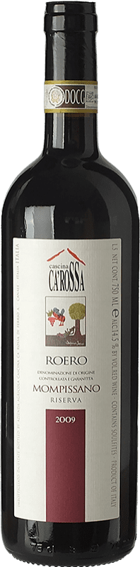 23,95 € | Red wine Ca' Rossa Mompissano D.O.C.G. Roero Piemonte Italy Nebbiolo Bottle 75 cl